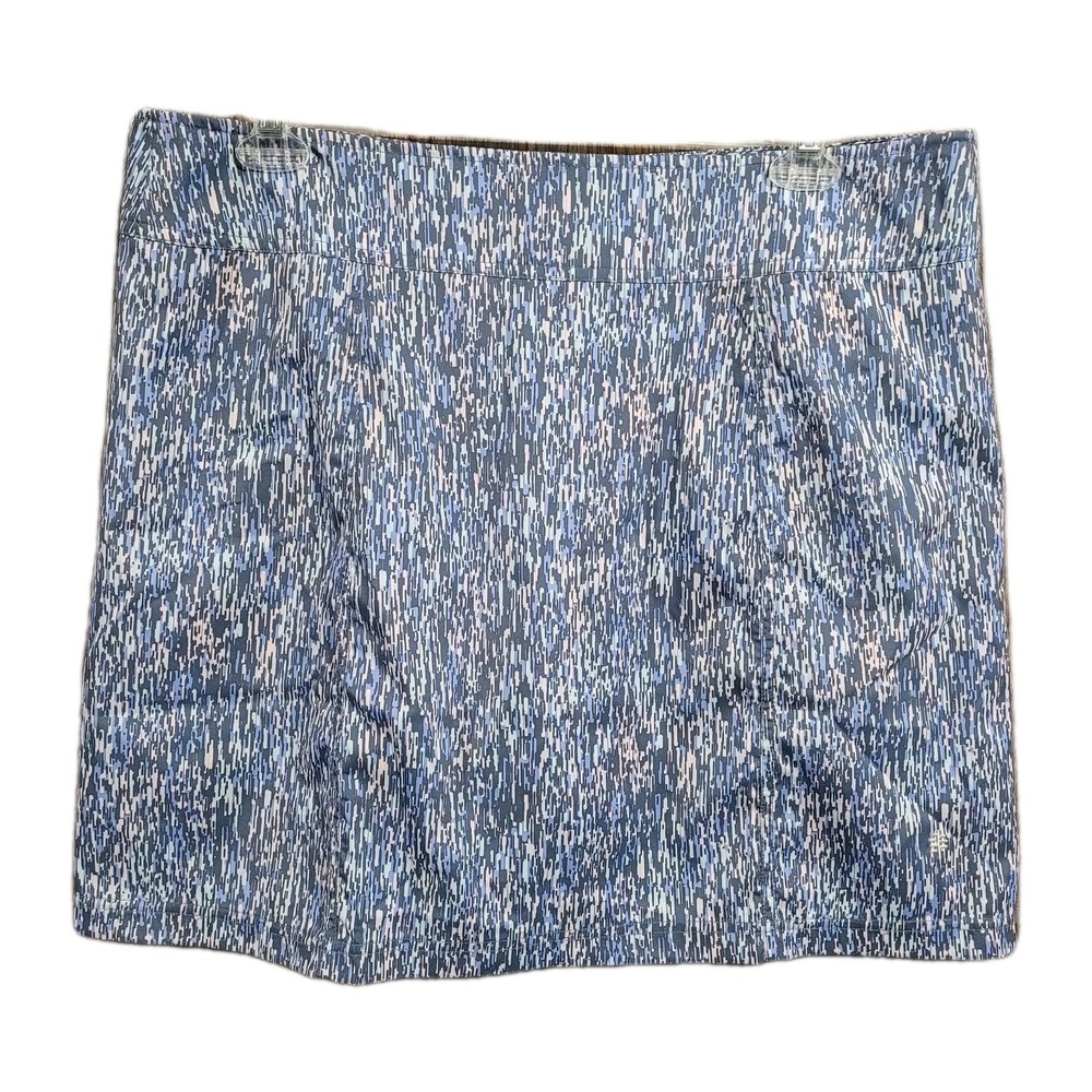 Royal Robbins Golf Skort Size 18 Sea Pinnacles Print Tennis Pickleball UPF 50+